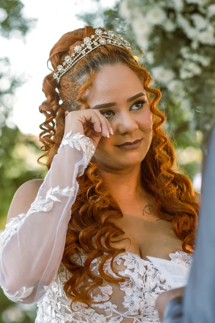Katharine emocionada